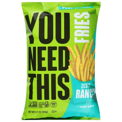 You Need This Fries Zesty Ranch 6/5.5 OZ [UNFI #2886984] [ebt]