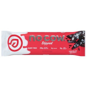 No Cow Protein Bar Chocolate Sea Salt Dipped 12/2.12 Z [UNFI #2965010] [ebt]