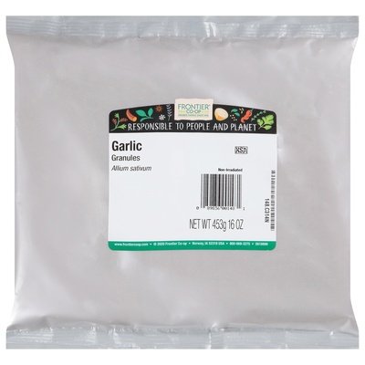 Frontier Nat Prod Co-Op Garlic Granules 1 Lb [UNFI #0119305] [ebt]