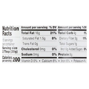 Once Again Almond Butter Unsweetened & Roasted Creamy 6/16 OZ [UNFI #2615185] [ebt]