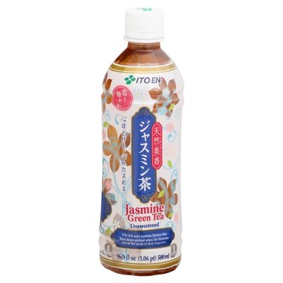Ito En Green Tea Jasmine Unsweetened 12/16.9 OZ [UNFI #1052075] [ebt]