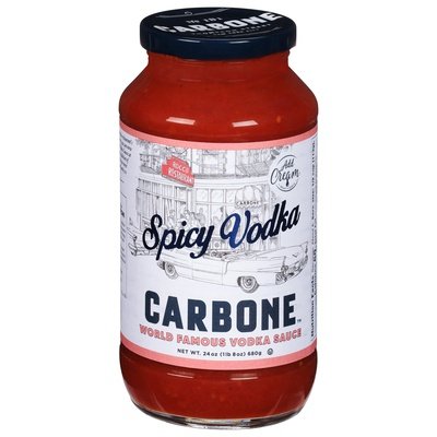 Carbone Vodka Sauce Spicy Vodka 6/24 OZ [UNFI #2964765] [ebt]