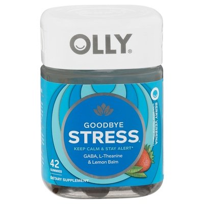 Olly Goodbye Stress Berry Verbena Gummies 1/42 CT [UNFI #2288116] T