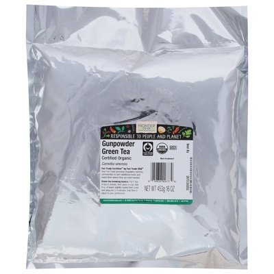 Frontier Nat Prod Co-Op Green Tea Gunpowder 1 Lb [UNFI #0551770] [ebt]