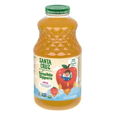 Santa Cruz Organic Juice Apple 6/32 OZ [UNFI #2850410] [ebt]
