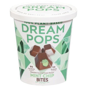 Dream Pops Mint Chip Ice Cream Bites 12/4 OZ [UNFI  #2893295]