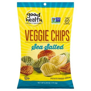 Good Health Veggie Chips Sea Salted 10/6.25 Z [UNFI #2484350] [ebt]