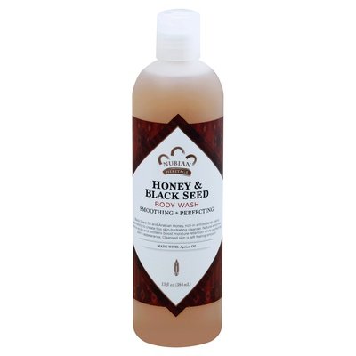 Nubian Heritage Body Wash Honey & Black Seed 13 OZ [UNFI #0918326] T