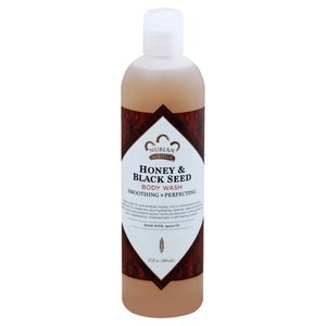 Nubian Heritage Body Wash Honey & Black Seed 13 OZ [UNFI #0918326] T
