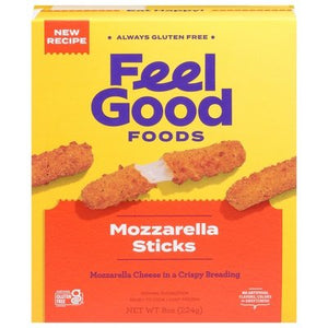 Feel Good Foods Mozzarella Sticks 9/8 OZ [UNFI  #2730000]