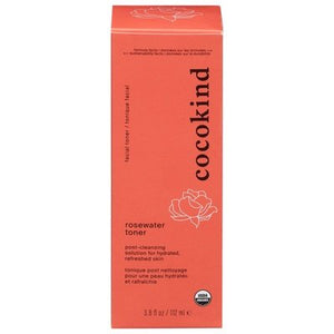 Cocokind Facial Toner Rosewater 4 OZ [UNFI #1793868] T