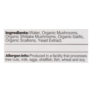 Plantstrong Broth Organic Shiitake Mushroom 6/16.9 OZ [UNFI #2762342] [ebt]