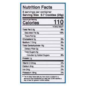 Mavericks Snacks Cookies Chocolate Chip Bolt 8/7.04 OZ [UNFI #2707826] [ebt]