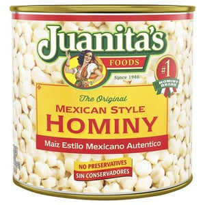 Juanitas Foods Hominy The Original Mexican Style 12/25 OZ [UNFI #1554088] [ebt]