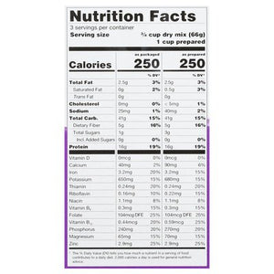 Chickapea Pasta Pasta Dish Creamy Garlic One Pot Chickpea 6/7 OZ [UNFI #2965796] [ebt]