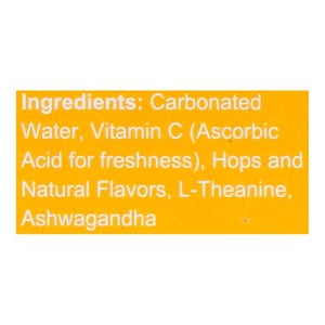 Hop Wtr Sparkling Hop Water Mango Non-Alcoholic 4/6/12 OZ [UNFI #2821759] [ebt] T