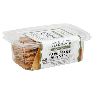 Firehook Crackers Baked Rosemary Sea Salt 8/5.5 OZ [UNFI #2702801] [ebt]