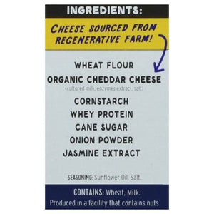 Cheddies Cheesy Crackers Classic Sea Salt 6/4.2 OZ [UNFI #2960433] [ebt]