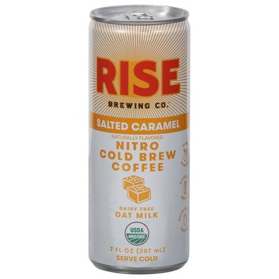 Rise Brewing Co  Coffee Salted Caramel Cold Brew Nitro 12/7 OZ [UNFI #2887586] [ebt]