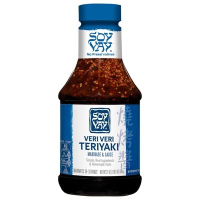 Soy Vay Marinade & Sauce Veri Veri Teriyaki 6/21 OZ [UNFI #1277979] [ebt]