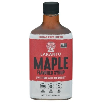 Lakanto Flavored Syrup Maple 8/13 OZ [UNFI #2116762] [ebt] T