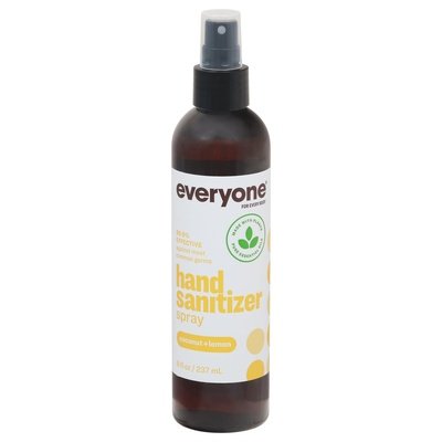 Everyone Hand Sanitizer Spray Coconut + Lemon 1/8 OZ [UNFI #2618502] T