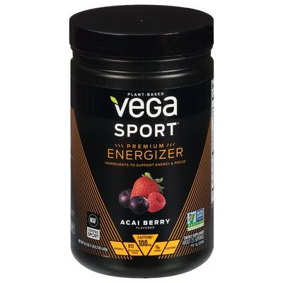 Vega Energizer Acai Berry Flavored Premium 16.2 OZ [UNFI #2309862] T