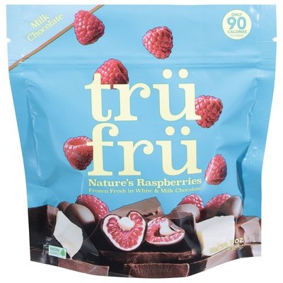 Trufru Wht/Mlk Choc Rasp 6/8 OZ [UNFI  #2507648]