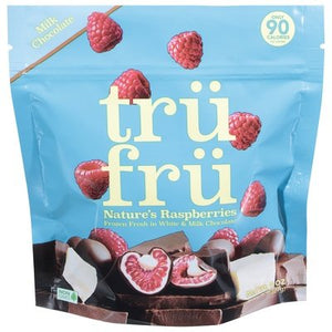 Trufru Wht/Mlk Choc Rasp 6/8 OZ [UNFI  #2507648]