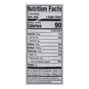 Lundberg Family Farms Rice Cakes Organic Whole Grain Salted Caramel 6/10.5 OZ [UNFI #3074655] [ebt]