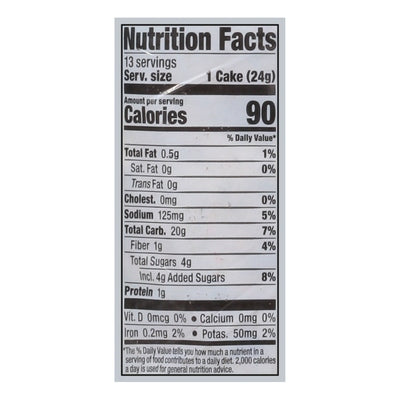 Lundberg Family Farms Rice Cakes Organic Whole Grain Salted Caramel 6/10.5 OZ [UNFI #2810638] [ebt]