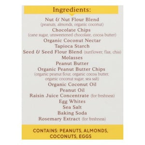 Simple Mills Bars Almond Flour Peanut Butter Chocolate Chip Soft Baked 6/5.99 OZ [UNFI #2750321] [ebt]