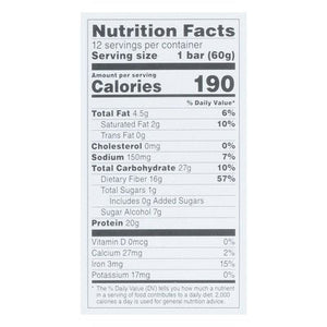 No Cow Protein Bar Birthday Cake 12/2.12OZ [UNFI #2533958] [ebt]