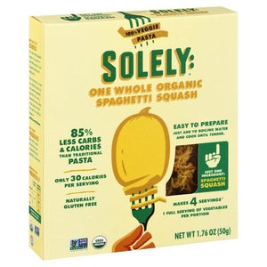 Solely Spaghetti Squash Organic 6/1.76 OZ [UNFI #2551422] [ebt]
