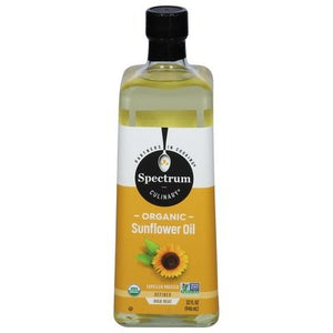 Spectrum Naturals Sunflower Oil Organic 12/32 OZ [UNFI #540294] [ebt]