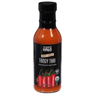 Oceans Halo Dressing & Marinade Soy-Free Tangy Thai 6/12 OZ [UNFI #2628311] [ebt]