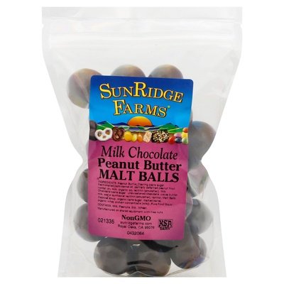 Sunridge Farms Malt Balls Milk Chocolate Peanut Butter 10 Lb [UNFI #0258236] [ebt]