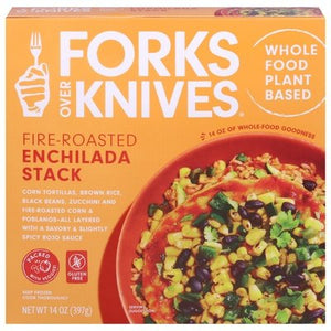 Forks Over Knives Enchilada Stack Fire Roasted 8/14 OZ [UNFI  #2866762]