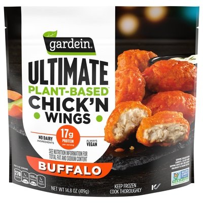 Gardein Chick N Wings Buffalo Plant 6/14.8 OZ [UNFI  #2849271]