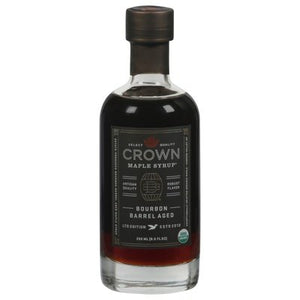 Crown Maple Syrup Maple Syrup Bourbon Barrel Aged 8/8.5 OZ [UNFI #2098275] [ebt] T