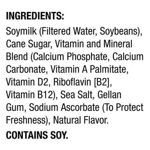 Silk Soymilk Very Vanilla 3/6/8 OZ [UNFI #1648401] [ebt]