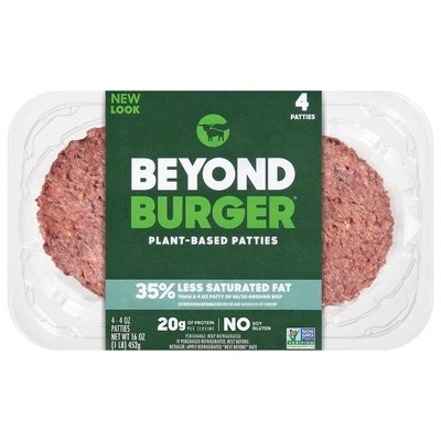 Beyond Meat Plant Based Burger Patties 6/16 OZ [UNFI  #2791010]