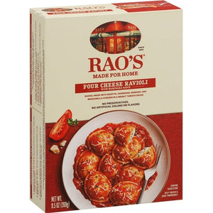 Raos Four Cheese Ravioli With Marinara Sauce 8/9.5 oz [UNFI #2827699 ] [ebt]