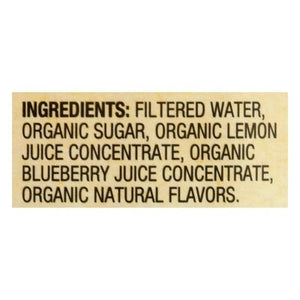 Santa Cruz Organic Beverage Organic Blueberry Lemonade 12/32 OZ [UNFI #2377877] [ebt]