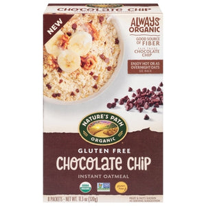 Natures Path Oatmeal Chocolate Chip Instant 6/11.3 OZ [UNFI #3018397] [ebt]