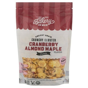 Bakery On Main Granola Cranberry Almond Maple Flavor Crunchy Cluster 6/11 OZ [UNFI #2085272] [ebt]