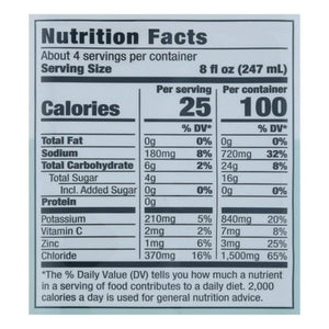 Berri Lyte Electrolyte Solution Organic Acai Berry Flavor Plant-Based 6/1 LTR [UNFI #2500122] [ebt]