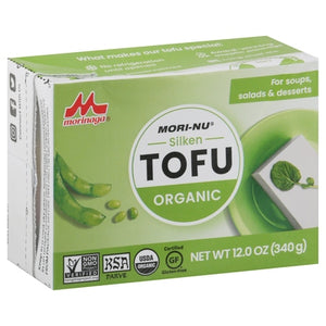 Mori-Nu Tofu Organic Silken 12/12 OZ [UNFI #2377406] [ebt]