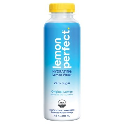 Lemon Perfect Lemon Water Zero Sugar Original Lemon Hydrating 12/15.2 Z [UNFI #3014347] [ebt]