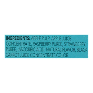 S O S Whole Fruit Snack Raspberry & Strawberry Flavored 4/3.5 OZ [UNFI #2914232] [ebt]
